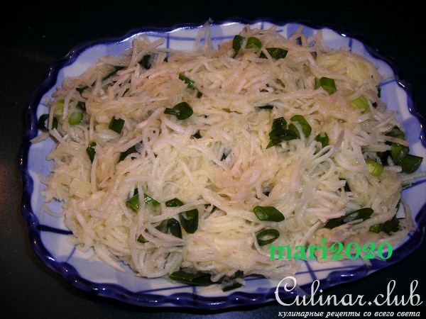 САЛАТ ИЗ ТОПИНАМБУРА И ЯБЛОКА