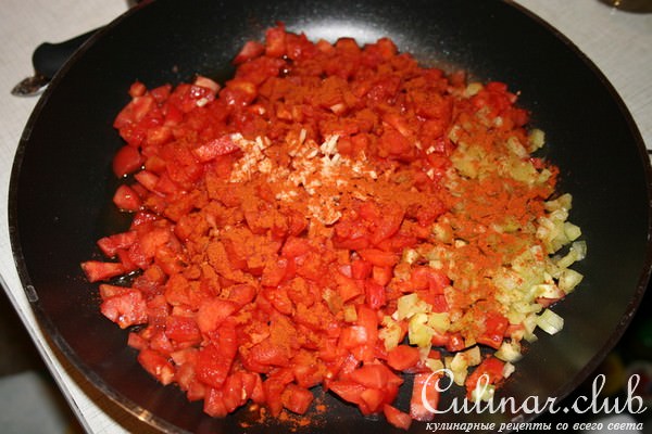Матбуха (салат из помидор)