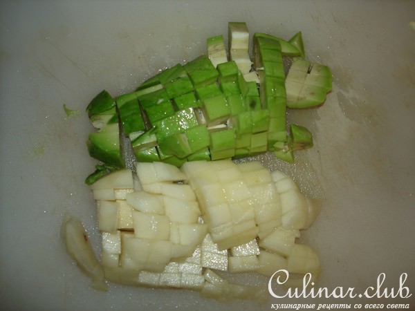 Салат "Avocado and pear"
