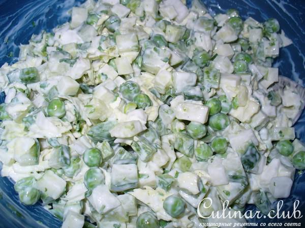 Салат " ЗЕЛЁНЫЙ " ( мой вариант )