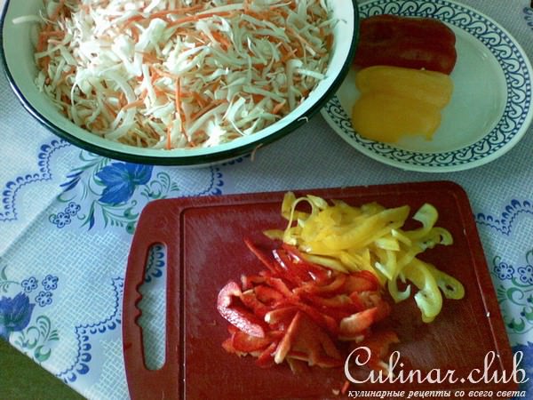 Салат "Вкусная капустка"