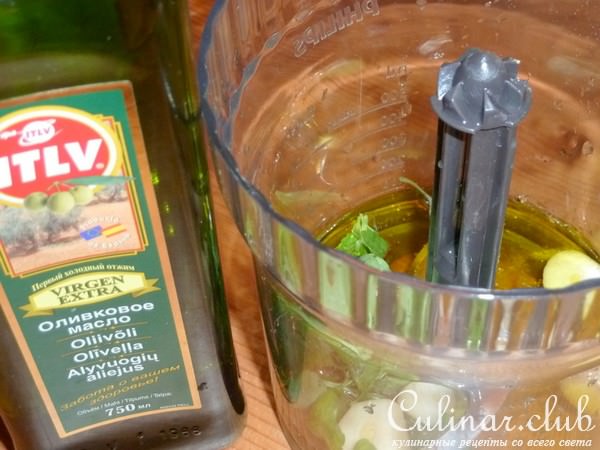 Мelitzanosalata (салат из запеченных овощей) с острова Родос