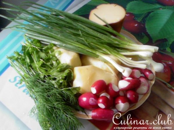 1 из 1000 вариантов картофельного салата.