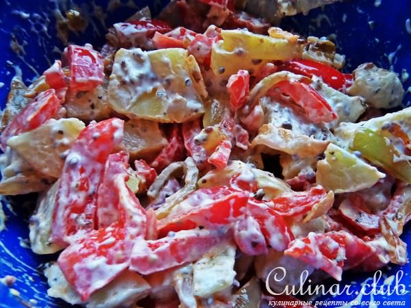 Датский картофельный салат