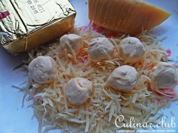 Салат "Снежки"