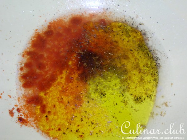 Марокканский картофельный салат с маслинами