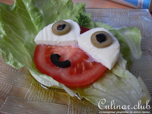 Салат "а ля Капрезе"