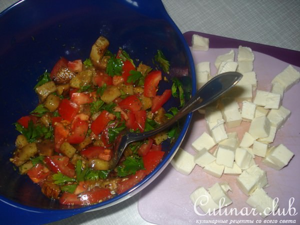 салат Баклажановый