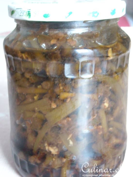 Салат из чесночных стрелок