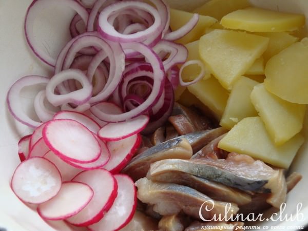 Селёдочный салат.
