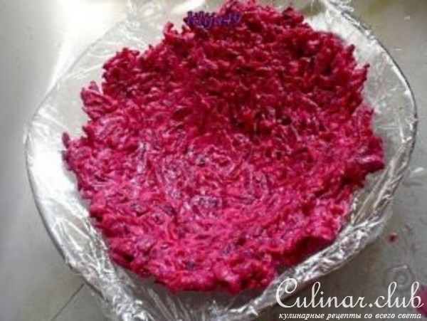 Селёдка под шубой «Незнакомка»