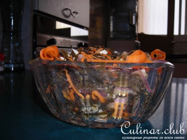 салат из морской капусты