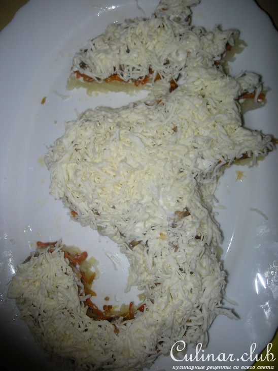 Салат "Морской конек"