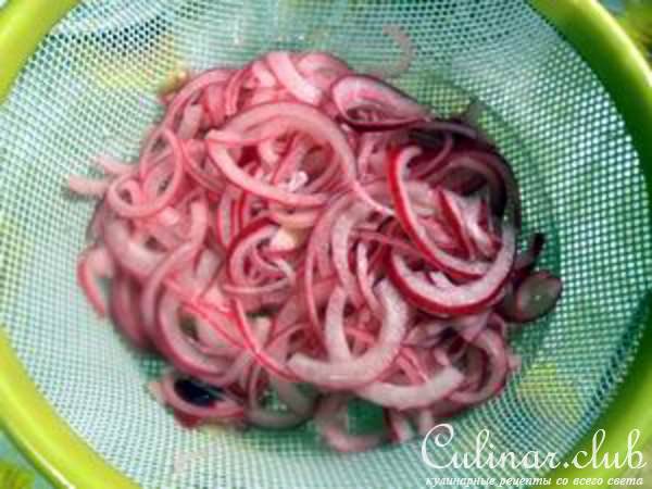 Салат из кальмаров (вариант)
