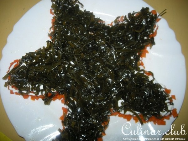 Салат "Морская звезда"