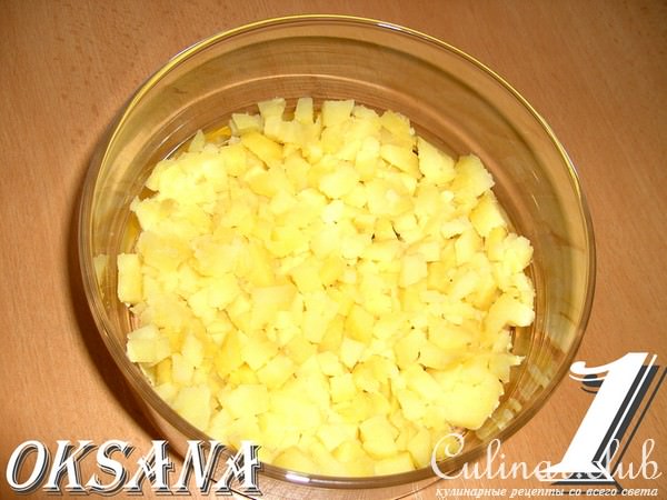 салат слоёный"ТЕЛЬНЯЖКА"