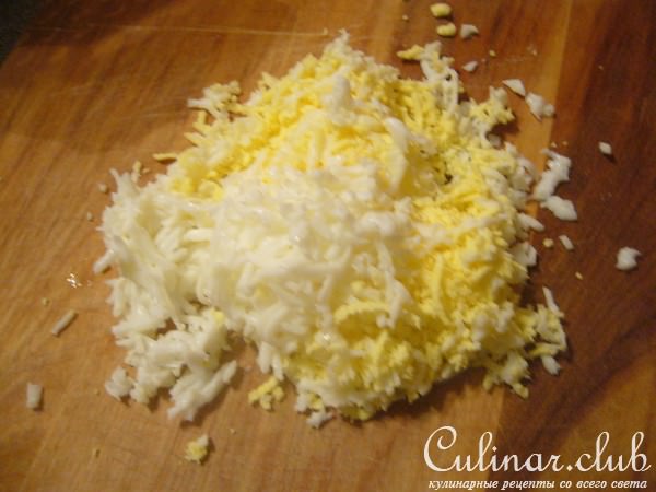 Салатик лёгкий крабовый