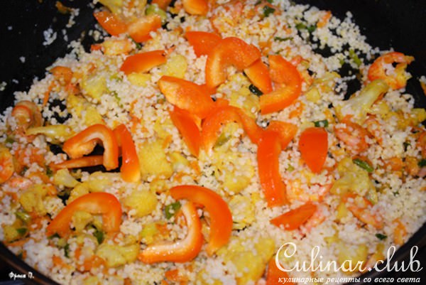 Салат с кус-кусом "Зимняя сказка"