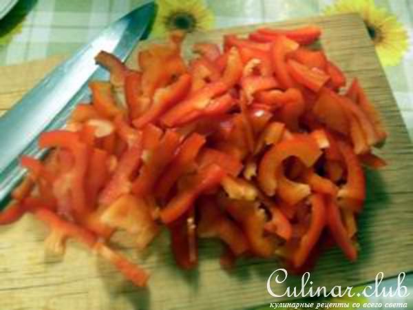Салат из кальмаров (вариант)