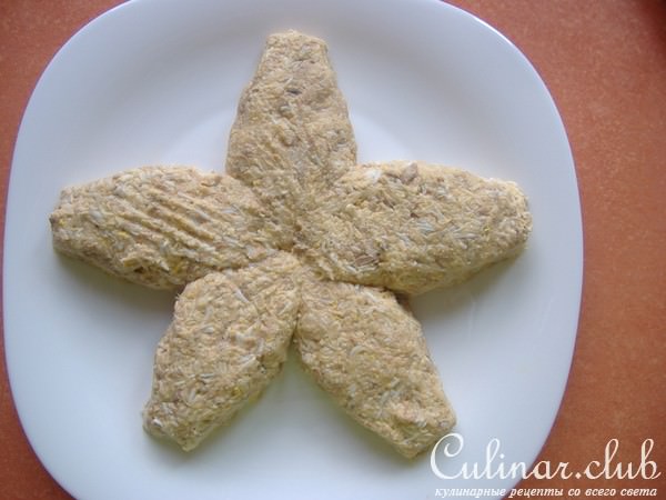 Салат "Морская звезда"