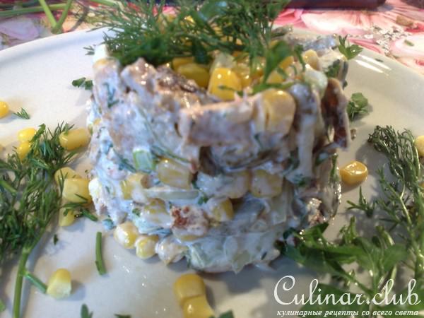 салат из тунца (весенние мимозы)
