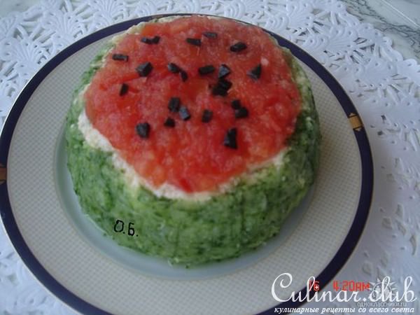 салат"Арбуз"