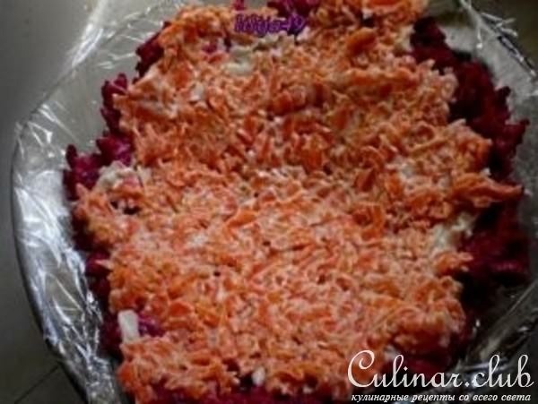 Селёдка под шубой «Незнакомка»