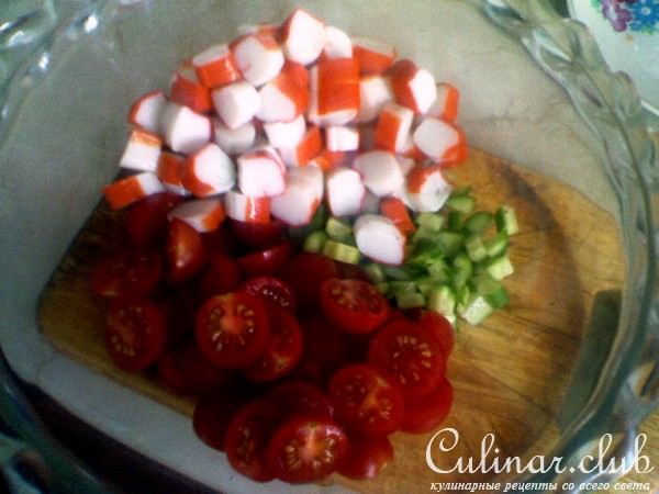 "КАПЕЛЬКА РОСЫ" (очень вкусный салатик)