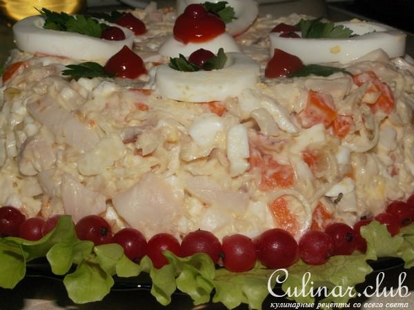Салат "Морской царь"