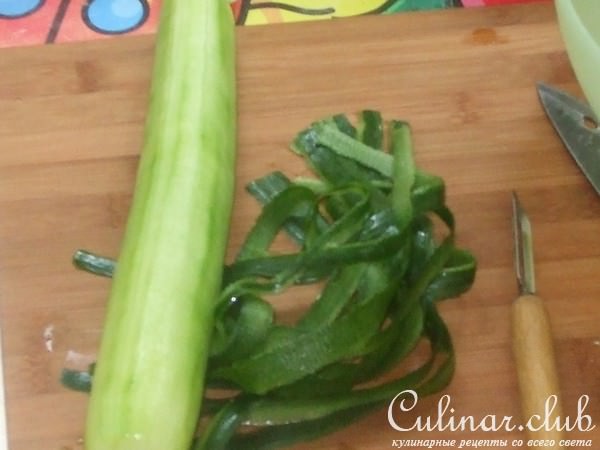 Салат с крабовыми палочками