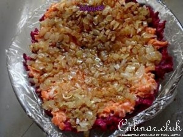 Селёдка под шубой «Незнакомка»