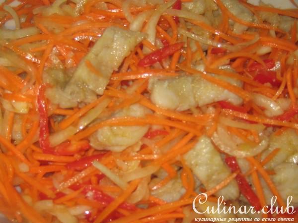 Салат Хе и баклажаны от корё-сарам.