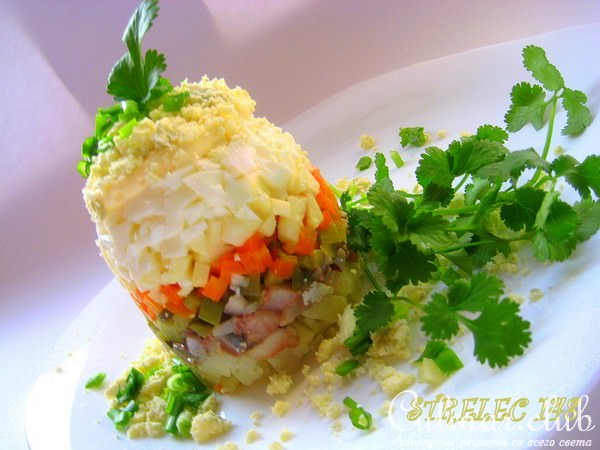 Салат "Русский" закусочный.
