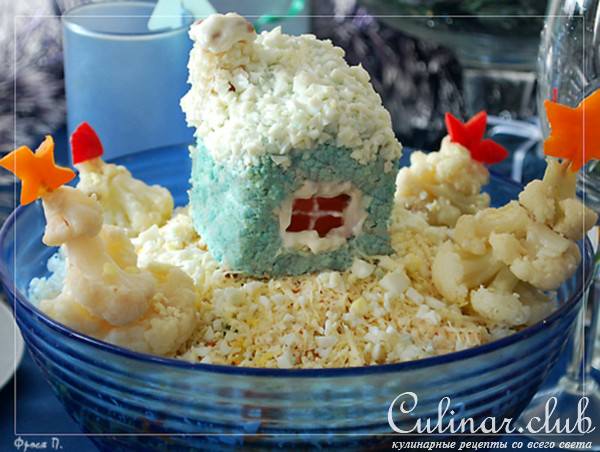 Салат с кус-кусом "Зимняя сказка"