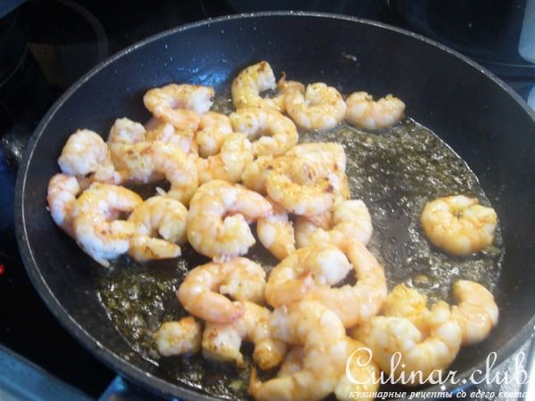 Картофельный салат с морскими фруктами
