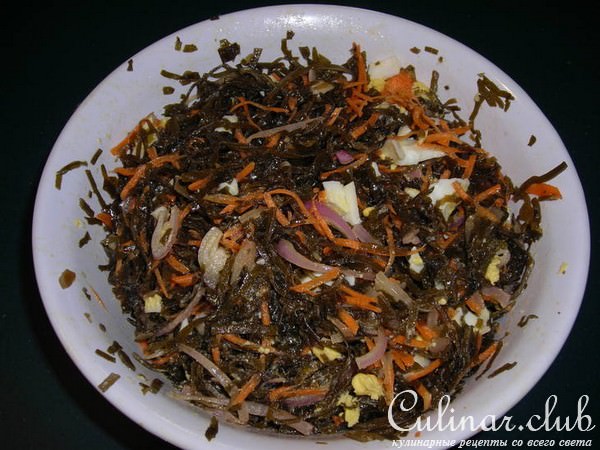 салат из морской капусты