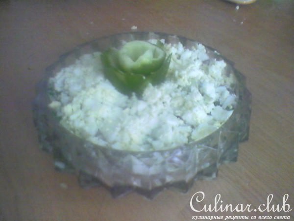Салат с сельдью