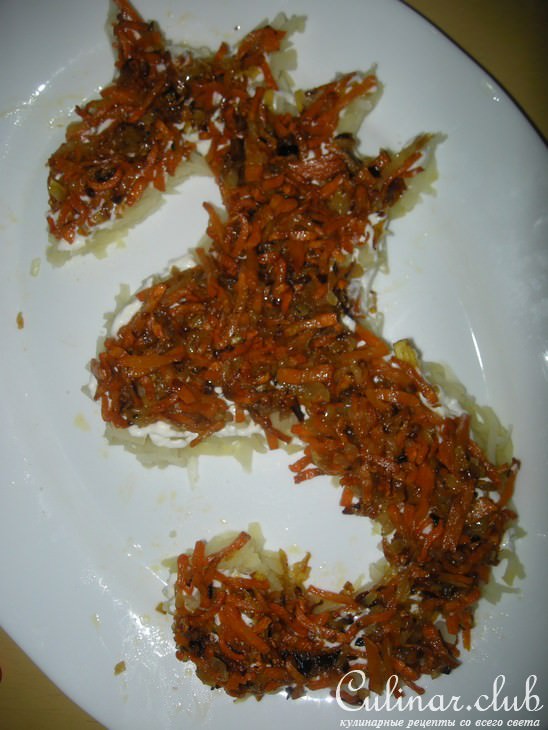 Салат "Морской конек"