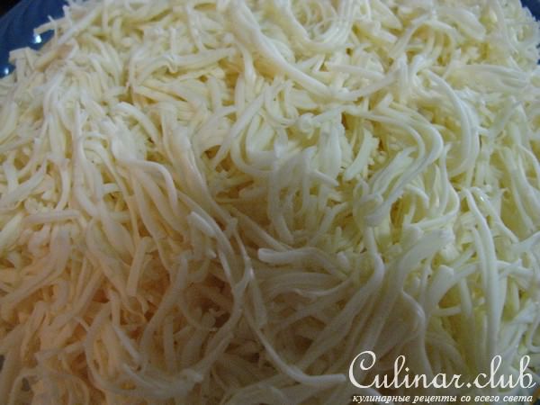 Салат " Нежность" с плавлеными сырками и курицей
