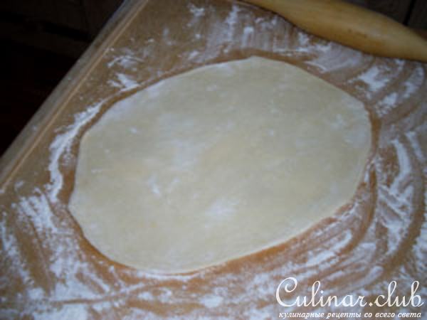 Пирог с голубикой