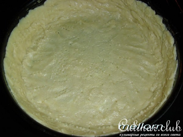 Чизкейк с яблоками