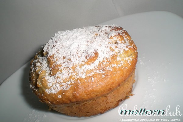 Яблочные булочки с овсяной крупой