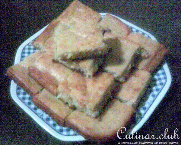 Бананово-кокосовая коврижка (быстрая)