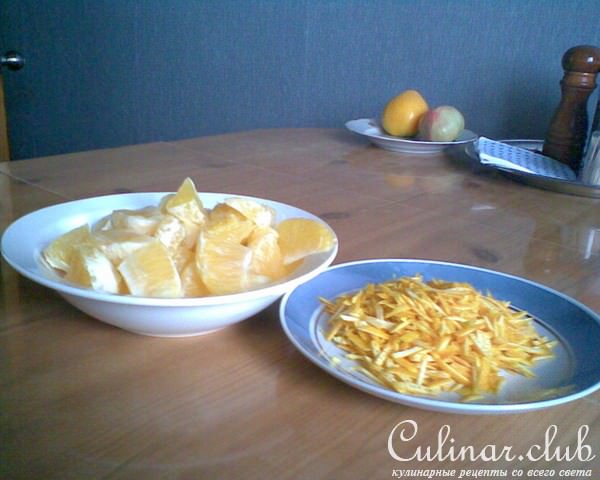 Шарлотка апельсиновая