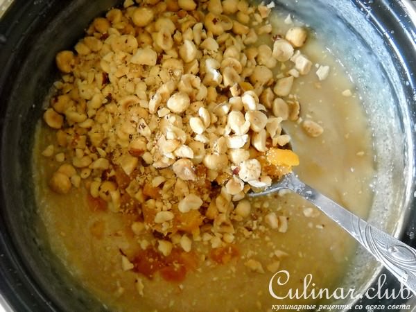 Флорентийский пирог с карамельной начинкой.