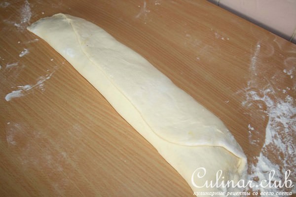 Струдель « тыква с луком и сахаром»
