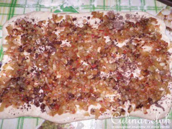 Крученый пирог с пропиткой