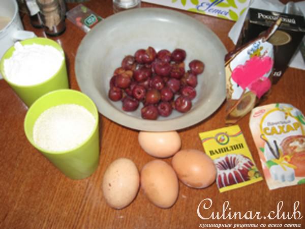 Le biscuit de chocolat la cerise(Шоколадный бисквит с вишней)Дуэль:)