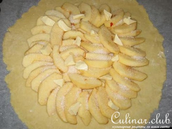 Яблочная галета