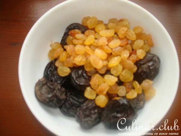Творожная запеканка с черносливом(вариант)